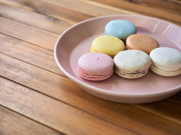 Colorful Macaroons Different Colors Sweet Food — Stock Photo, Image