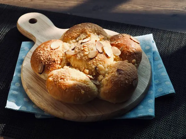 Fresh Sweet Cream Bread — 스톡 사진