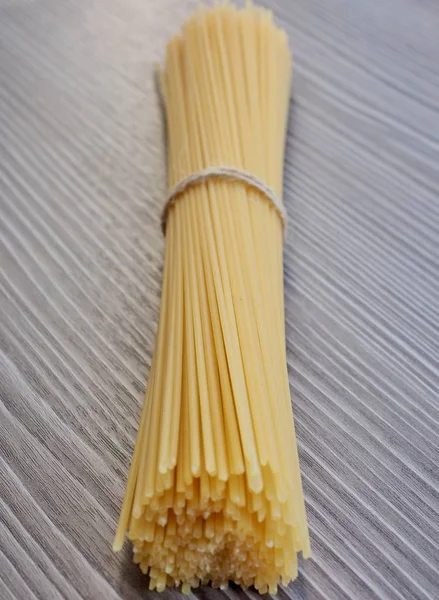 Pasta Tradizionale Italiana Tagliatelle Secche — Foto Stock