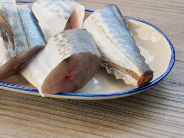 Korean fresh seafood mackerel, fish