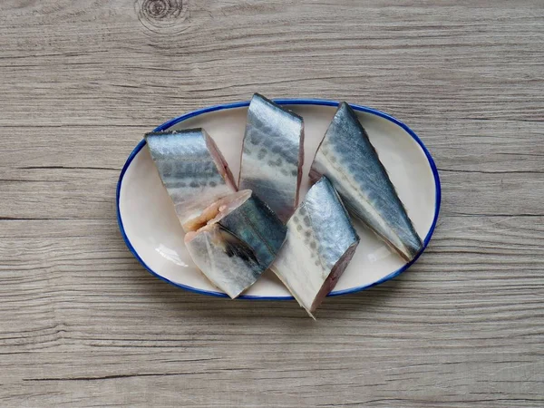 Korean Fresh Seafood Mackerel Fish — 图库照片