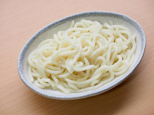 Azjatyckie Jedzenie Gotowane Makaron Udon — Zdjęcie stockowe