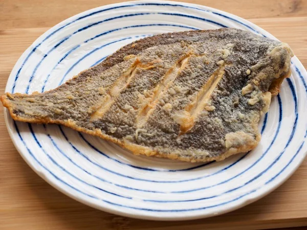 Asian Food Pacific Sanddab Grilled — Stock Photo, Image