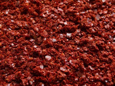 Kore kırmızı biber tozu, kuru yiyecek.