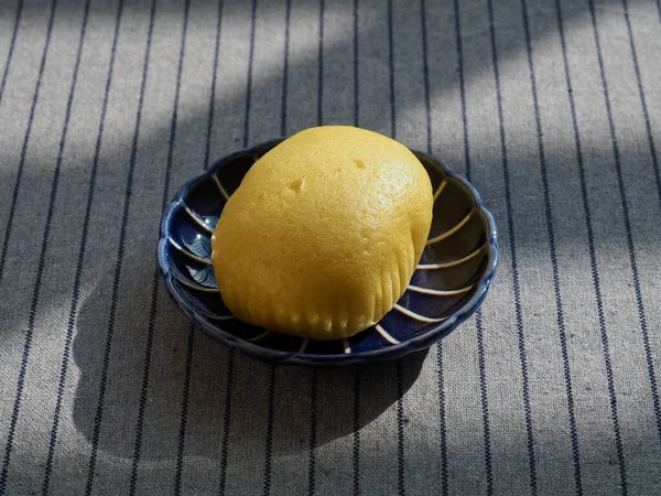 Comida Asiática Pastel Arroz Amarillo — Foto de Stock