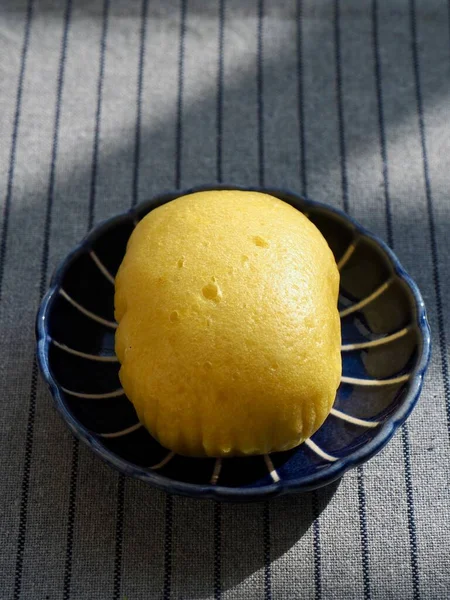 Asiatisches Essen Gelber Reiskuchen — Stockfoto