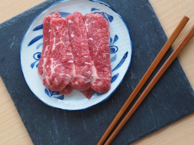 Kore usulü taze sığır kaburga