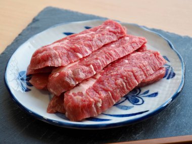 Kore usulü taze sığır kaburga