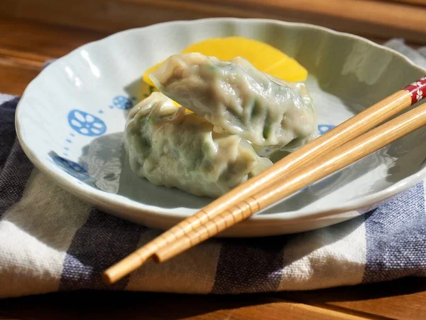 Asya Yemekleri Dim Sum Köfteler — Stok fotoğraf