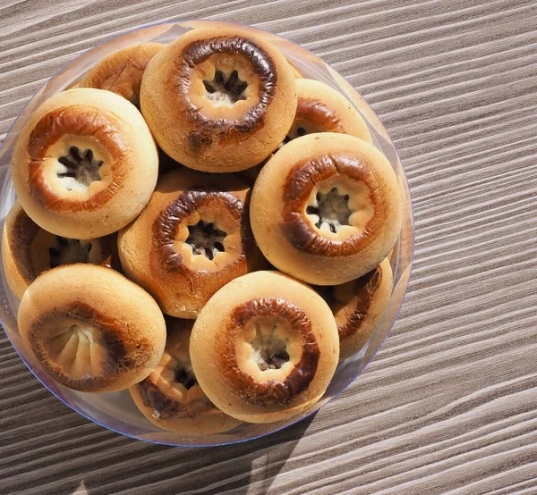 Koreaans Eten Rode Bonenbrood Gyeongju Brood — Stockfoto