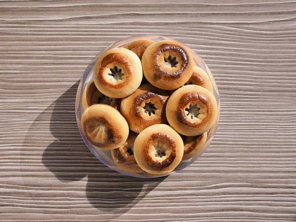 Koreaans Eten Rode Bonenbrood Gyeongju Brood — Stockfoto