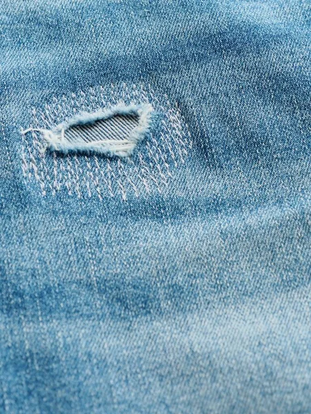 Denim Jeans Hintergrund Baumwollstoff — Stockfoto