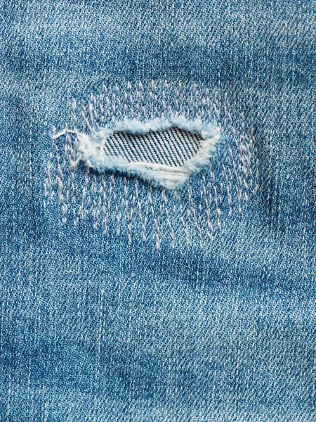 Jeans Jean Fond Tissu Coton — Photo