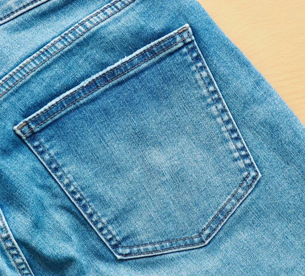 Latar Belakang Jeans Denim Kain Katun — Stok Foto