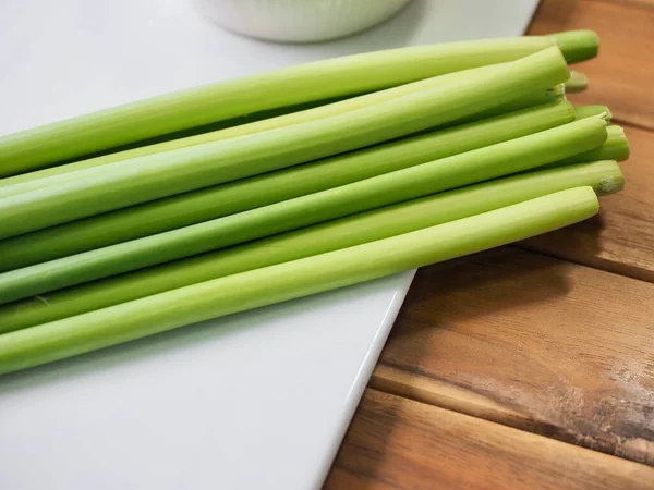 Aziatische Voedselingrediënten Knoflookstengel Kochujang — Stockfoto