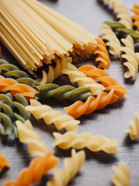 Italian Traditional Food Pasta Dried Noodles — Stock Photo, Image