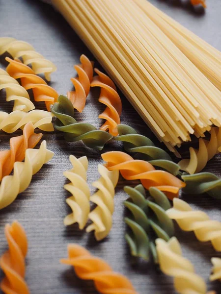 Italian Traditional Food Pasta Dried Noodles — Stock Photo, Image