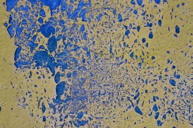 Yıpranmış çelik yüzeyin renkli dokusu