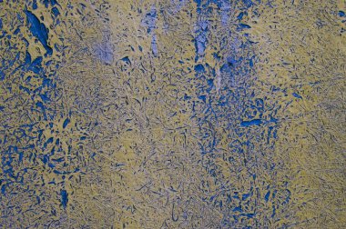 Yıpranmış çelik yüzeyin renkli dokusu