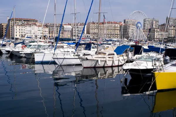 法国的马赛旧港 — 图库照片