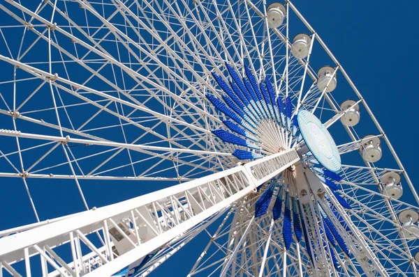 Big White Ferris Wheel — Stock Photo, Image
