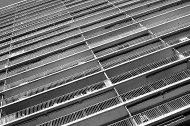 İsimsiz sosyal konutlara sahip gökdelen