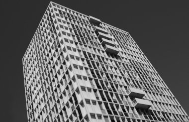 İsimsiz sosyal konutlara sahip gökdelen