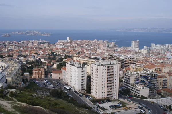 Vue Ville Marseille France — Photo