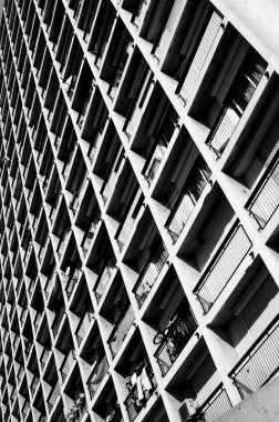 Yüksek katlı bina inşaatında sosyal konut