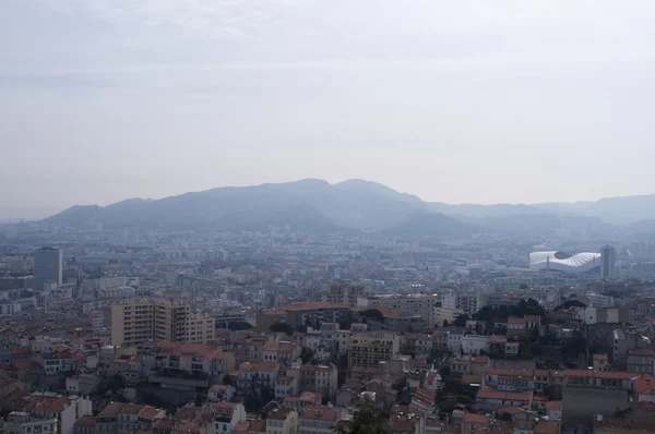 Stadsutsikt Över Marseille Frankrike — Stockfoto