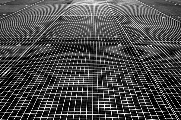 Industrial Steel Grid Elements — 스톡 사진