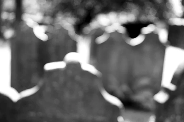 Old Gravestones Abandoned Cemetery — Stock Photo, Image