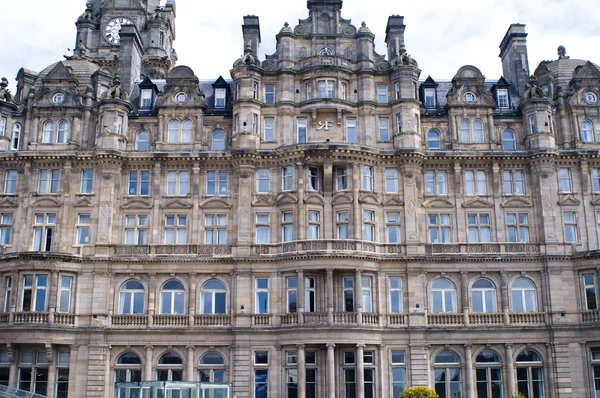 Old Traditional Facades Edinburgh United Kingdom — Stock Photo, Image