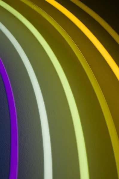Light Installation Many Colors — Stockfoto