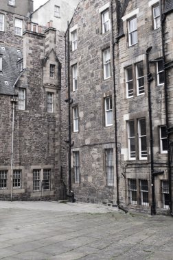 Edinburgh, İskoçya 'da gri cepheler, Uk