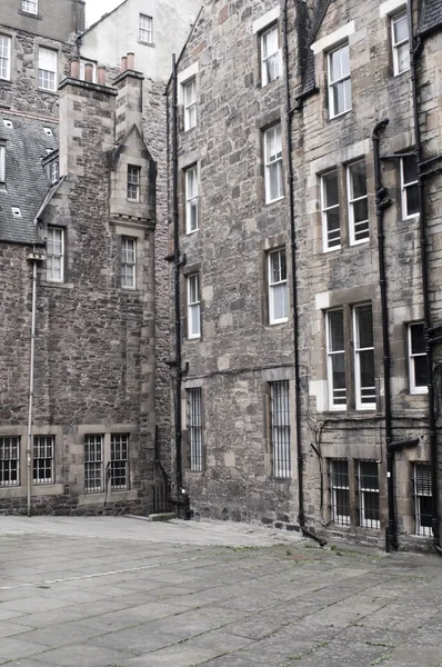 Gray Facades Edinburgh Scotland — 스톡 사진