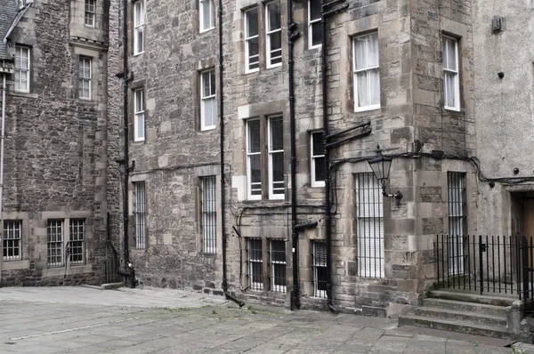 Fasady Szare Edynburgu Szkocji — Zdjęcie stockowe