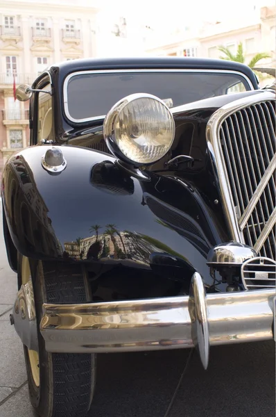Eski Fransız Gangster Arabası — Stok fotoğraf