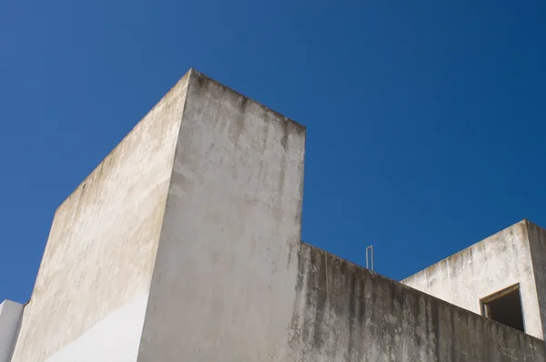 Gevels Van Een Wit Dorp Andalusië — Stockfoto