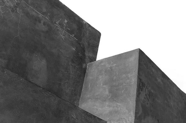Площадь с бетонными кубиками — стоковое фото
