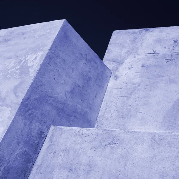 Зона з бетону кубів — стокове фото