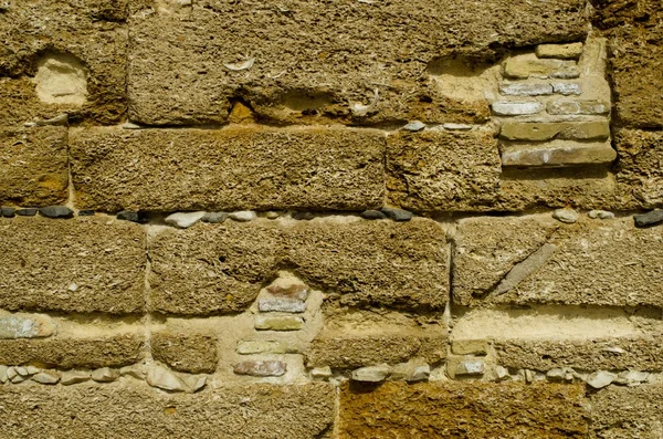 Antique natural stonewall — Stock Photo, Image