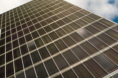 Modern cephe çelik ve cam