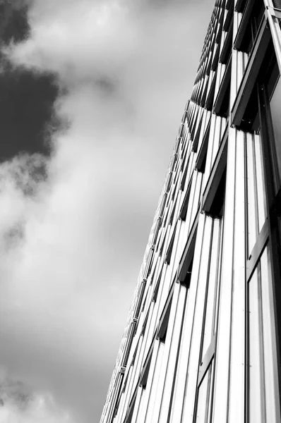 Modern facade made of Steel and glass — Stock Photo, Image