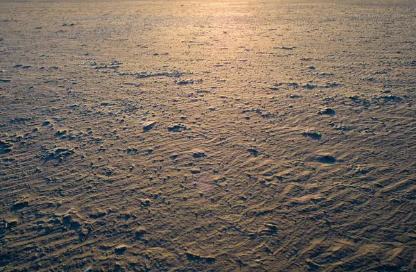 北海海水景观中的抽象模式 — 图库照片