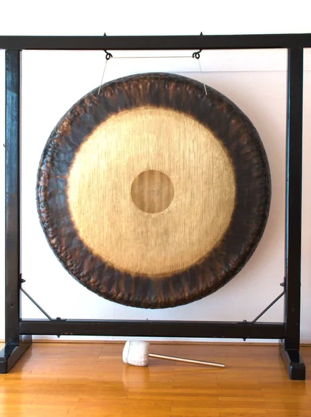 Mare Gong Pentru Meditație — Fotografie, imagine de stoc