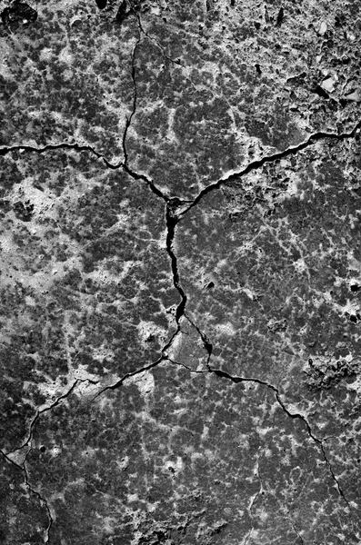 Cracked concrete surface — Stock Photo, Image
