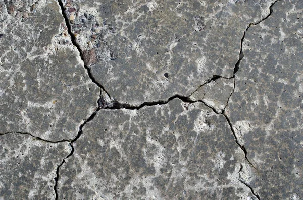 Knäckt betongytan — Stockfoto