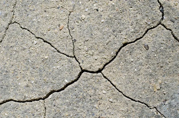 Gebarsten Verweerd Beton Oppervlak — Stockfoto