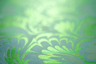 Çiçekli, eski, desenli kumaş.